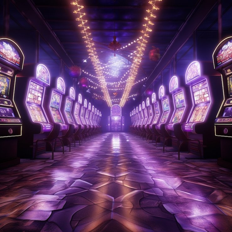 Wolf Gold slot game interface showing five reels and payline structure